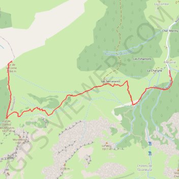 Itinéraire Pic de la Corne, la croix, distance, dénivelé, altitude, carte, profil, trace GPS