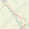 Itinéraire La Via Francigena - Châlons-en-Champagne - Vitry-le-François, distance, dénivelé, altitude, carte, profil, trace GPS