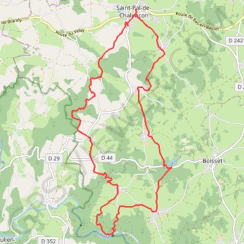 Itinéraire [Itinéraire] PR198 Les gorges de l'Ance, distance, dénivelé, altitude, carte, profil, trace GPS