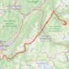 Itinéraire stage-18-route, distance, dénivelé, altitude, carte, profil, trace GPS