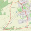 Itinéraire Zimmersheim (2021-02-14), distance, dénivelé, altitude, carte, profil, trace GPS