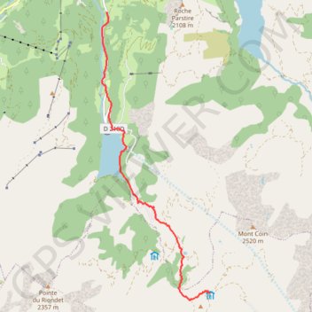 Itinéraire 14 févr. 2024 à 09:12:14, distance, dénivelé, altitude, carte, profil, trace GPS