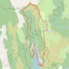 Itinéraire Au départ du Gite des chataigniers du lac en bordure du lac de Villefort, distance, dénivelé, altitude, carte, profil, trace GPS