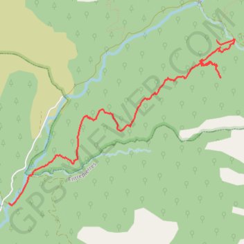 Itinéraire La robine, distance, dénivelé, altitude, carte, profil, trace GPS
