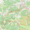 Itinéraire Boucle VTT Limoux, distance, dénivelé, altitude, carte, profil, trace GPS