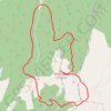 Itinéraire 2015-02-28 Petit Som raquettes, distance, dénivelé, altitude, carte, profil, trace GPS