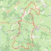 Itinéraire La ronde des étangs, distance, dénivelé, altitude, carte, profil, trace GPS