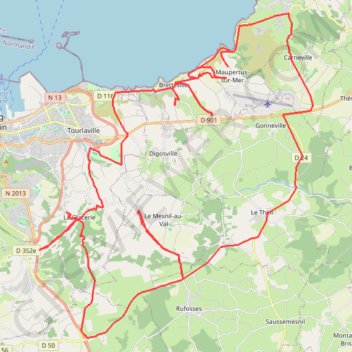 Itinéraire Gravel bike, distance, dénivelé, altitude, carte, profil, trace GPS