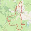 Itinéraire Rando "Des Capucins" dans le cadre du "Trail de l'Aubrac", distance, dénivelé, altitude, carte, profil, trace GPS