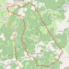 Itinéraire Chavagnac - La Ribaudie, distance, dénivelé, altitude, carte, profil, trace GPS