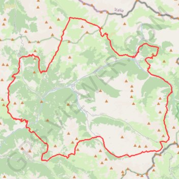 Itinéraire Tour du Queyras, distance, dénivelé, altitude, carte, profil, trace GPS