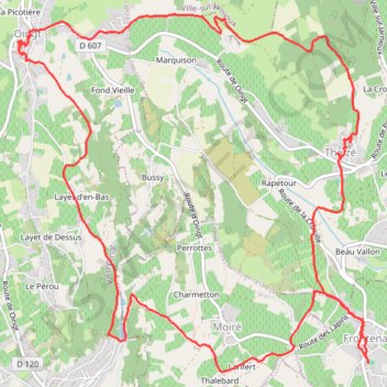 Itinéraire Enregistré le 4 mai 2023 10:12:40, distance, dénivelé, altitude, carte, profil, trace GPS