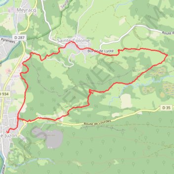Itinéraire Tour des tourbières, distance, dénivelé, altitude, carte, profil, trace GPS