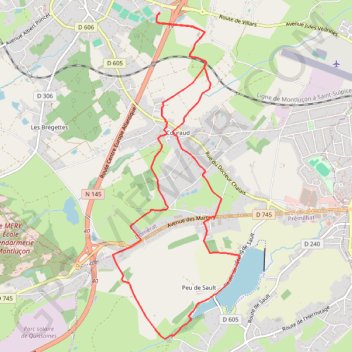 Itinéraire Rando 8 Fev, distance, dénivelé, altitude, carte, profil, trace GPS