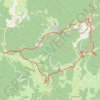 Itinéraire Les Crêts du Pilat (42), distance, dénivelé, altitude, carte, profil, trace GPS