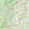 Itinéraire Schwarzwald Nord-Ost 2021, distance, dénivelé, altitude, carte, profil, trace GPS