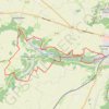 Itinéraire Vallées de la Louette et de la Chalouette, distance, dénivelé, altitude, carte, profil, trace GPS