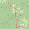 Itinéraire Balade vers le Belacker et retour par Gsang, distance, dénivelé, altitude, carte, profil, trace GPS