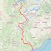 Itinéraire La route des grandes Alpes à vélo, distance, dénivelé, altitude, carte, profil, trace GPS