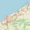 Itinéraire 🚴 Trace de Saint Pierre en Port depuis Fécamp, distance, dénivelé, altitude, carte, profil, trace GPS