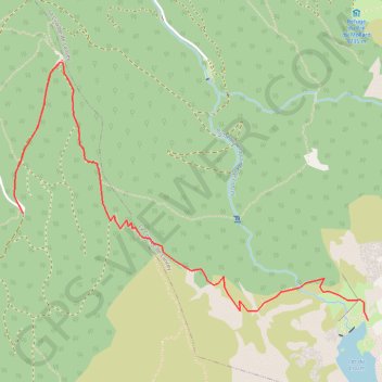 Itinéraire Lac du Crozet, distance, dénivelé, altitude, carte, profil, trace GPS