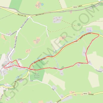 Itinéraire Aubel Course à pied, distance, dénivelé, altitude, carte, profil, trace GPS