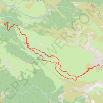 Itinéraire Soum de Léviste, distance, dénivelé, altitude, carte, profil, trace GPS
