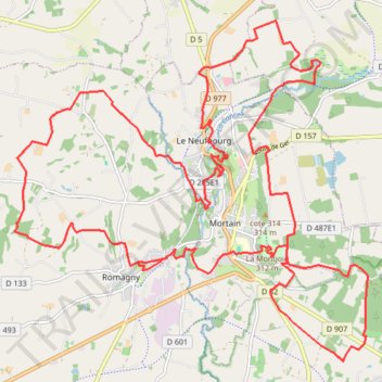 Itinéraire 1 - trail_32_km_2025-20694353-1740684532-930, distance, dénivelé, altitude, carte, profil, trace GPS