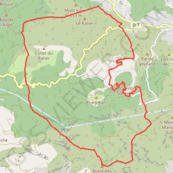 Itinéraire Pichauris-5, distance, dénivelé, altitude, carte, profil, trace GPS