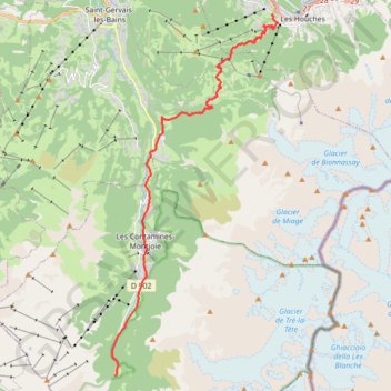 Itinéraire NewTrack, distance, dénivelé, altitude, carte, profil, trace GPS