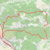 Itinéraire Mornas - La citadelle, distance, dénivelé, altitude, carte, profil, trace GPS