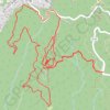 Itinéraire Randonnée du 10/02/2023 à 19:10, distance, dénivelé, altitude, carte, profil, trace GPS