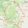 Itinéraire VTT 42 KM, distance, dénivelé, altitude, carte, profil, trace GPS