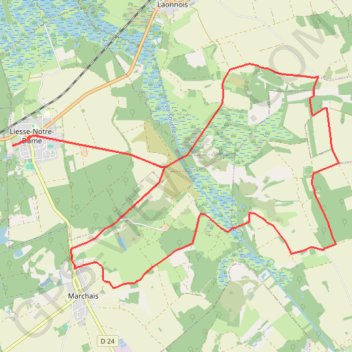 Itinéraire VTT-La-Montinette (1), distance, dénivelé, altitude, carte, profil, trace GPS