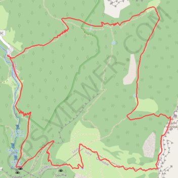 Itinéraire Du Cirque de Saint-Même aux crêtes du Grand Manti, distance, dénivelé, altitude, carte, profil, trace GPS