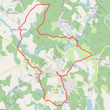Itinéraire Randonnée du 18/01/2024 à 13:56, distance, dénivelé, altitude, carte, profil, trace GPS