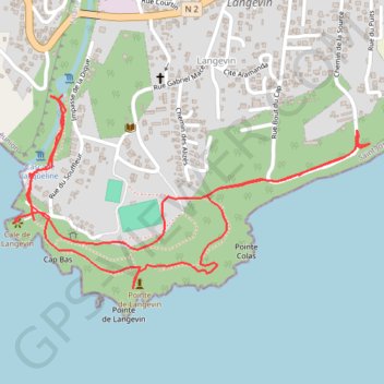 Itinéraire 🚶 Trace de la cascade Jacqueline, distance, dénivelé, altitude, carte, profil, trace GPS