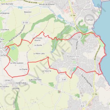 Itinéraire Marche Nordique 12 Km, distance, dénivelé, altitude, carte, profil, trace GPS