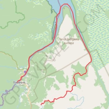 Itinéraire UACA-MANGA, distance, dénivelé, altitude, carte, profil, trace GPS