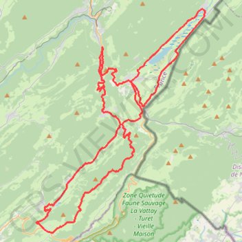 Itinéraire Tour des 4 Villages - Les Rousses, distance, dénivelé, altitude, carte, profil, trace GPS
