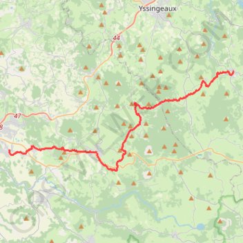 Itinéraire Chemin de Saint Régis Etape 8, distance, dénivelé, altitude, carte, profil, trace GPS