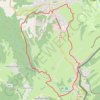 Itinéraire Le Bief de la Chaille - Les Rousses, distance, dénivelé, altitude, carte, profil, trace GPS