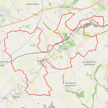 Itinéraire 39km, distance, dénivelé, altitude, carte, profil, trace GPS