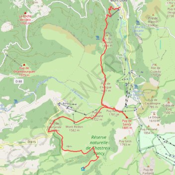 Itinéraire NewTrack, distance, dénivelé, altitude, carte, profil, trace GPS