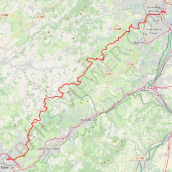 Itinéraire WeRun-22907472, distance, dénivelé, altitude, carte, profil, trace GPS