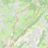 Itinéraire Crêtes d'Uriage - Herbeys, distance, dénivelé, altitude, carte, profil, trace GPS