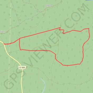 Itinéraire La Forêt Domaniale de Hargnies-Laurier, distance, dénivelé, altitude, carte, profil, trace GPS