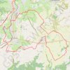 Itinéraire Rodez Agglomeration - Circuit 4 - Les trois châteaux, distance, dénivelé, altitude, carte, profil, trace GPS