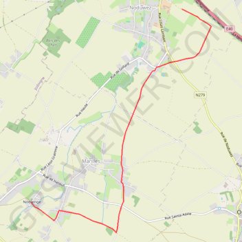 Itinéraire O2_001 to 050, distance, dénivelé, altitude, carte, profil, trace GPS
