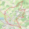 Itinéraire De Flagy à Frotey via le Sabot, distance, dénivelé, altitude, carte, profil, trace GPS